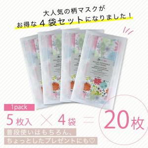 【送料無料】 柄マスク 不織布マスク 20枚 ...の詳細画像2