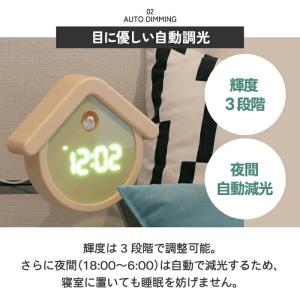 置き時計 デジタル おしゃれ 鳩時計 ハト時計...の詳細画像3