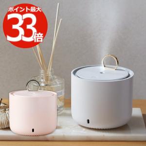 SIMPLE MIND USB充電式 ミニ加湿器 コロン 超音波式 小型 卓上 350ml 抗菌タンク LED 光る ディフューザー うるおい 乾燥対策 ケア 旅先 おしゃれ 家電 かわいい｜mecu