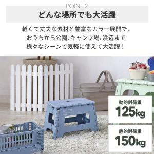 折りたたみチェア スツール SLOWER タバ...の詳細画像5