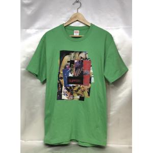 Supreme シュプリーム Stack Tee スタック ティー Tシャツ 21FW 21AW サイズM グリーン系