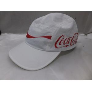 ATMOS LAB COCA-COLA コカ・コーラ 5パネル CAMP CAP キャップ ホワイト｜medamaya