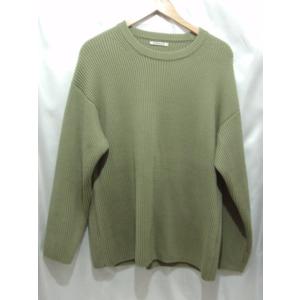 AURALEE オーラリー SUPER FINE WOOL RIB KNIT ウールセーター リブニ...