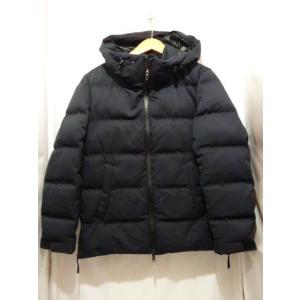 MEN'S BIGI TOKYO メンズビギ カルゼ シームレスダウン ジャケット サイズM ブラッ...