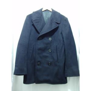 U.S.NAVY アメリカ海軍 ヴィンテージ Pコート DSA-1-8223 サイズ36R ブラック...