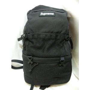 Supreme シュプリーム 15AW Contour Backpack バックパック リュック ブラック バッグ
