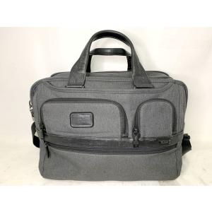 TUMI トゥミ ビジネスバッグ 26141AT2 ブリーフケース ショルダーバッグ カラー: グレー系 中古品 バッグ