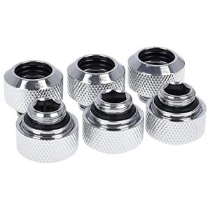 Alphacool Eiszapfen 13mm HardTube compression fitting G1/4 for plexi-brass