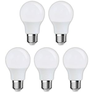 スタイルド LED電球 5個セット 口金直径26mm 60W形相当 810ルーメン 電球色 広配光タイプ 密閉器具対応 YDA60TL5