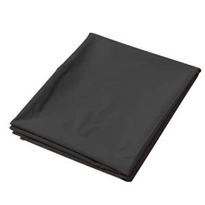 Darslyn 防水 シーツ ベッドシート PVCシーツ 防水 洗える 布団敷地 約160*220cm ブラック 品質アップ ベッド敷地 多用途 防水