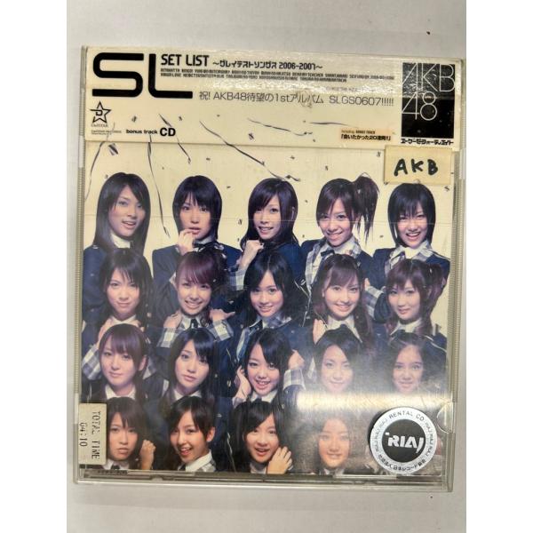 【送料無料】cd45969◆AKB48/SET LIST〜グレイテストソングス 2006-2007〜...