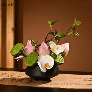 造花アレンジメント 生け花 新中式風 事務所 ...の詳細画像4