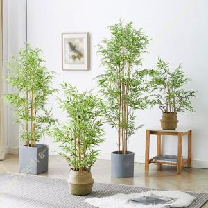 フェイクグリーン インテリアグリーン バンブー 開運竹 ツリー 人工 観葉植物 フェイク 造花 和風 インテリア お手入れやすい 水やり不要 害虫駆除不要 ホーム