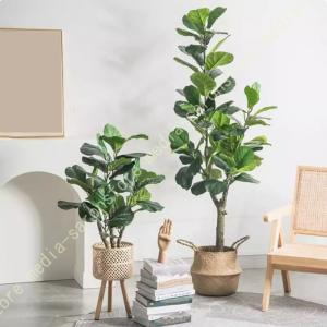 フェイクグリーン 大型 おしゃれ ウンベラータ 造花 ギフト プレゼント 簡単世話いらず リビング 人工観葉植物 観覧植物 ナチュラル 開店祝い リアル