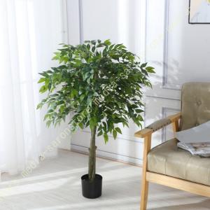 人工観葉植物 フェイクグリーン ガジュマル 造花 観葉樹 水やり不要 枯れない 消臭 抗菌 室内 ご自宅 玄関 オフィス 新築祝い 引越し祝い デコレーション
