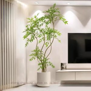 バンブー 人工観葉植物 本物そっくり 大型 枯れ...の商品画像
