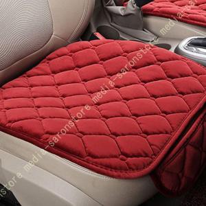 もこもこカーシートクッション 無地 可愛い おしゃれ シートカバー 運転席 助手席 後部座席 軽自動車/SUV/普通車 シート保護 座布団 車用座席シート滑り止め