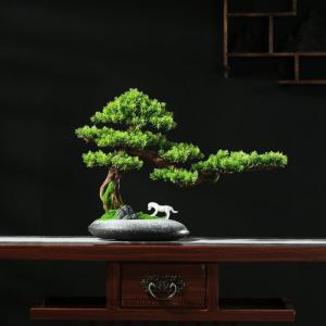 フェイクグリーン フェイク盆栽 人工観葉植物 テ...の商品画像