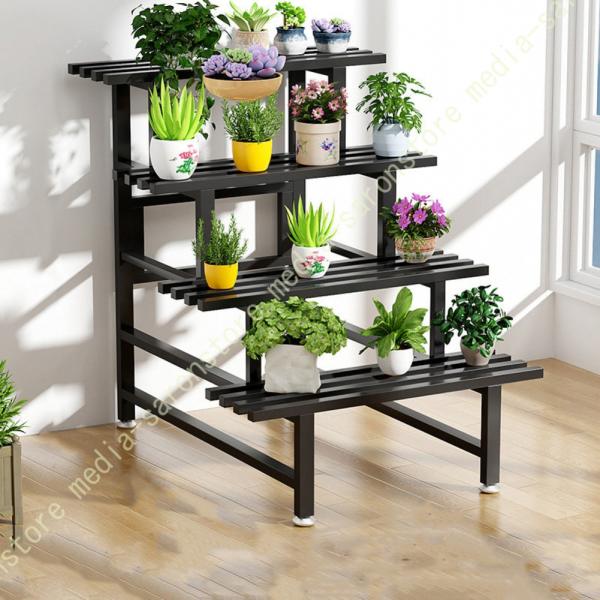 プランタースタンド ガーデンラック フラワースタンド 鉄製 屋外 園芸ラック プランターラック 植木...