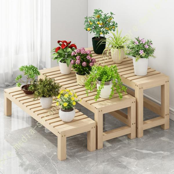 花棚 盆栽棚 フラワースタンド 木製 ガーデニング プランツスタンド 植木鉢 盆栽台 ガーデンラック...