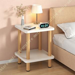 サイドテーブル リビング スリム ソファ ナイトテーブル サイドラック ベッドサイド ベット横テーブル 多機能 組立簡単 多機能 2段 小型テーブル おしゃれ