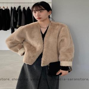 厚手 女性用 秋服 パーカー ジャケット 防寒 フードなし トップス 軽く暖かい フリース 優雅 コート エレガント ショート 春 柔らかく ふわふわ 保温 旅行