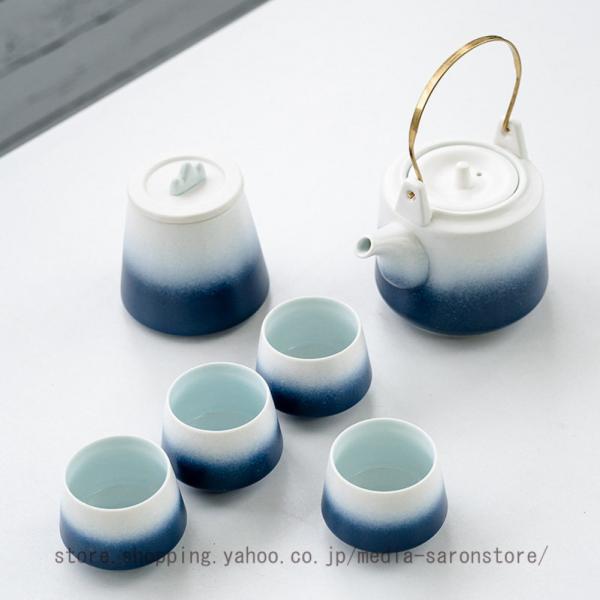 リンドフィールド 急須茶器セット 急須 360ml 湯呑4客 75ml ギフト 御祝 結婚祝 出産祝...