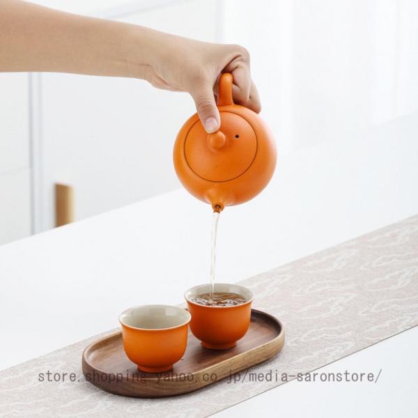 急須茶器揃え 4客 網付き 陶器 茶器 食器 お茶用品 和食器セット 急須セット 湯呑みセット 湯呑...