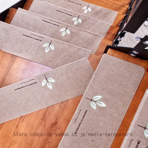 階段 滑り止めマット 階段マット 15段 70*22*4.5cm オリエンタル更紗 滑り止めマット ...