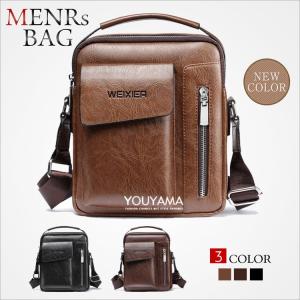 ショルダーバッグ 斜めがけ 紳士 メンズ 手提げかばん 40代 30代 50代 20代 60代 復古 ワンショルダーバッグ カジュアル カバン 通勤 メンズバッグ