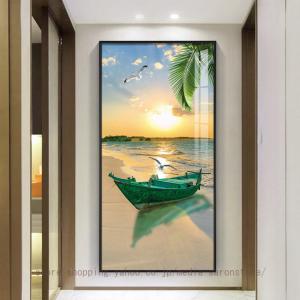 北欧 アートパネル 海 風景 ポスター 自然 幸運 玄関 絵画 ホテル 事務室 風水 寝室 部屋 おしゃれ 大きい 防水 耐久性 アートボード 飾り絵 インテリア