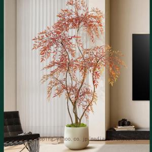南天竹 人工観葉植物 大型 竹 鉢付き 人工竹の...の商品画像