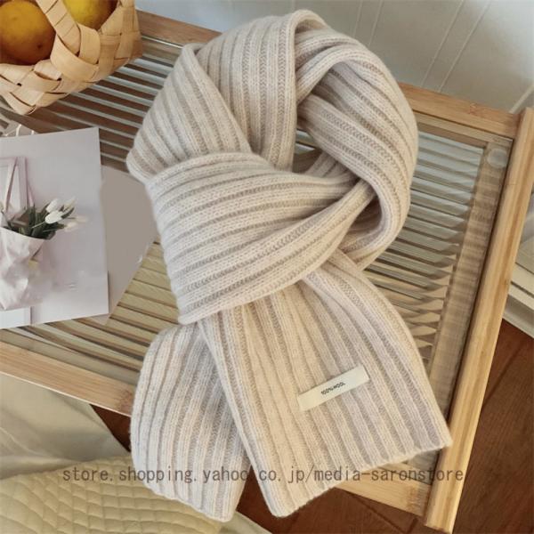 マフラー 秋 秋冬 冬 ケーブル編み 手編み ニットマフラー ケーブル メンズ レディースボリューム...