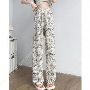 ワイドパンツ レディース 春夏 ガウチョパンツ...の詳細画像3
