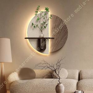 ウォールアート 立体画 壁掛け 自然感 ウォールシェルフ 立体砂岩装飾画 壁掛けラック オープンラック リビングルーム 廊下 寝室 取り付け 立体壁画