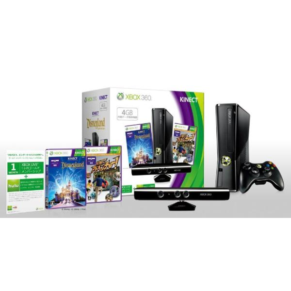 『中古即納』{本体}{Xbox360}Xbox360 4GB+Kinect(Kinect:ディズニー...