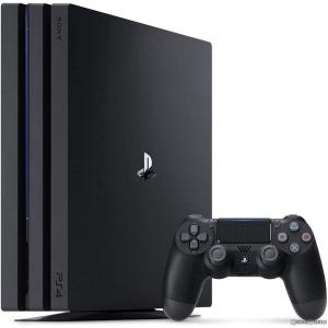 『中古即納』{B品}{本体}{PS4}プレイステーション4 プロ PlayStation4 Pro ジェット・ブラック 1TB(CUH-7200BB01)(20181012)｜media-world