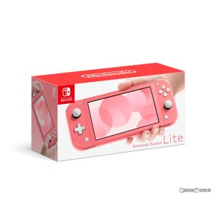 『中古即納』{未使用}{本体}{Switch}Nintendo Switch Lite(ニンテンドースイッチライト) コーラル(HDH-S-PAZAA)(20200320)