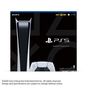 『中古即納』{本体}{PS5}プレイステーション5 PlayStation5 デジタル・エディション(CFI-1000B01)(20201112)｜media-world