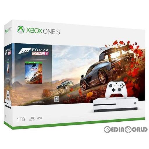 『中古即納』{本体}{XboxOne}Xbox One S 1TB Forza Horizon 4(...