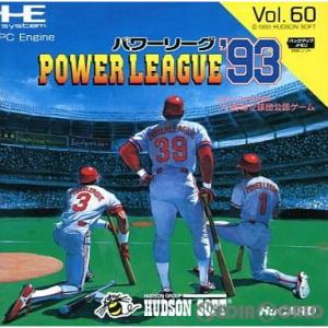 『中古即納』{PCE}パワーリーグ&apos;93(POWER LEAGUE93)(Huカード)(199310...