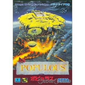 『中古即納』{MD} POPULOUS(ポピュラス)(ROMカートリッジ/ロムカセット) セガ (1...
