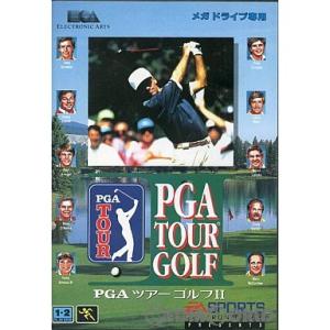 『中古即納』{お得品}{箱説明書なし}{MD}PGAツアーゴルフII(TOUR GOLF 2)(RO...