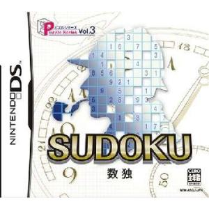 『中古即納』{表紙説明書なし}{NDS} パズルシリーズVol.3 数独(Puzzle Series Vol.3 SUDOKU) ハドソン (20060323)