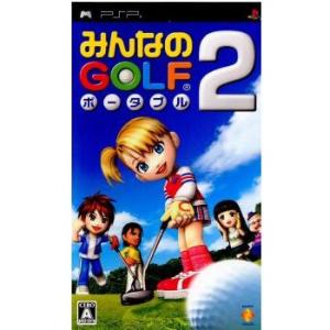 『中古即納』{表紙説明書なし}{PSP} みんなのGOLF ポータブル2 ソニー・コンピュータエンタテインメント (20071206)