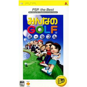 『中古即納』{表紙説明書なし}{PSP} みんなのGOLF ポータブル PSP the Best(UCJS-18001) ソニー・コンピュータエンタテインメント (20051117)