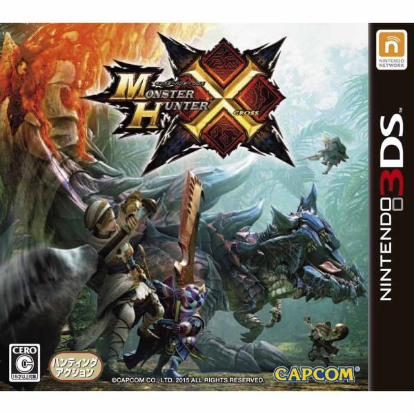 『中古即納』{表紙説明書なし}{3DS} モンスターハンタークロス(MONSTER HUNTER X...