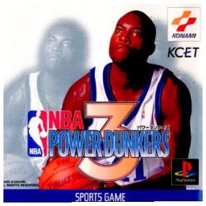 『中古即納』{表紙説明書なし}{PS} NBAパワーダンカーズ3(POWER DUNKERS 3) コナミデジタルエンタテインメント (19980129)