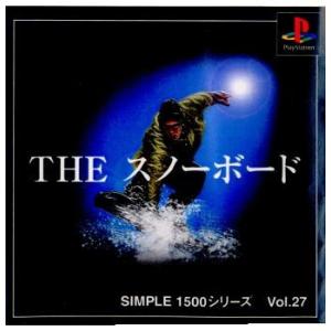 『中古即納』{表紙説明書なし}{PS} SIMPLE1500シリーズ Vol.27 THE スノーボード ディースリー・パブリッシャー (20000224)