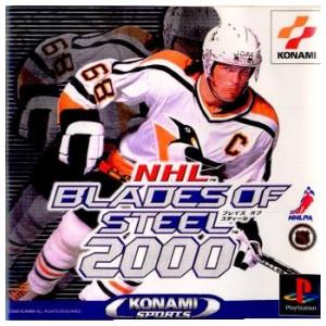 『中古即納』{表紙説明書なし}{PS}NHL Blades of steel 2000(NHL ブレ...